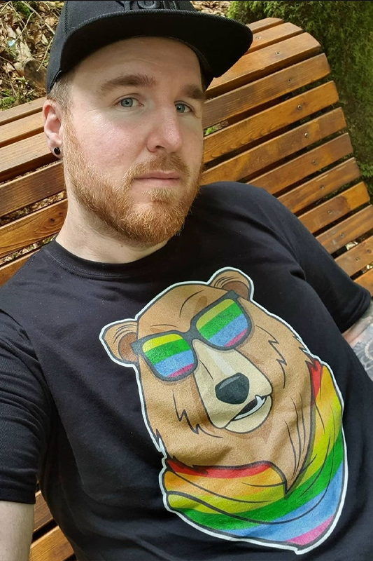 PRIDE BEAR Bear-Tastic Gay Bear T-Shirt