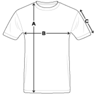 T-Shirt size chart USA