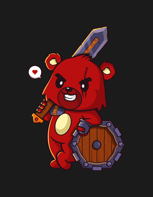 Bear-Tastic Videogames Gay Bear T-Shirts